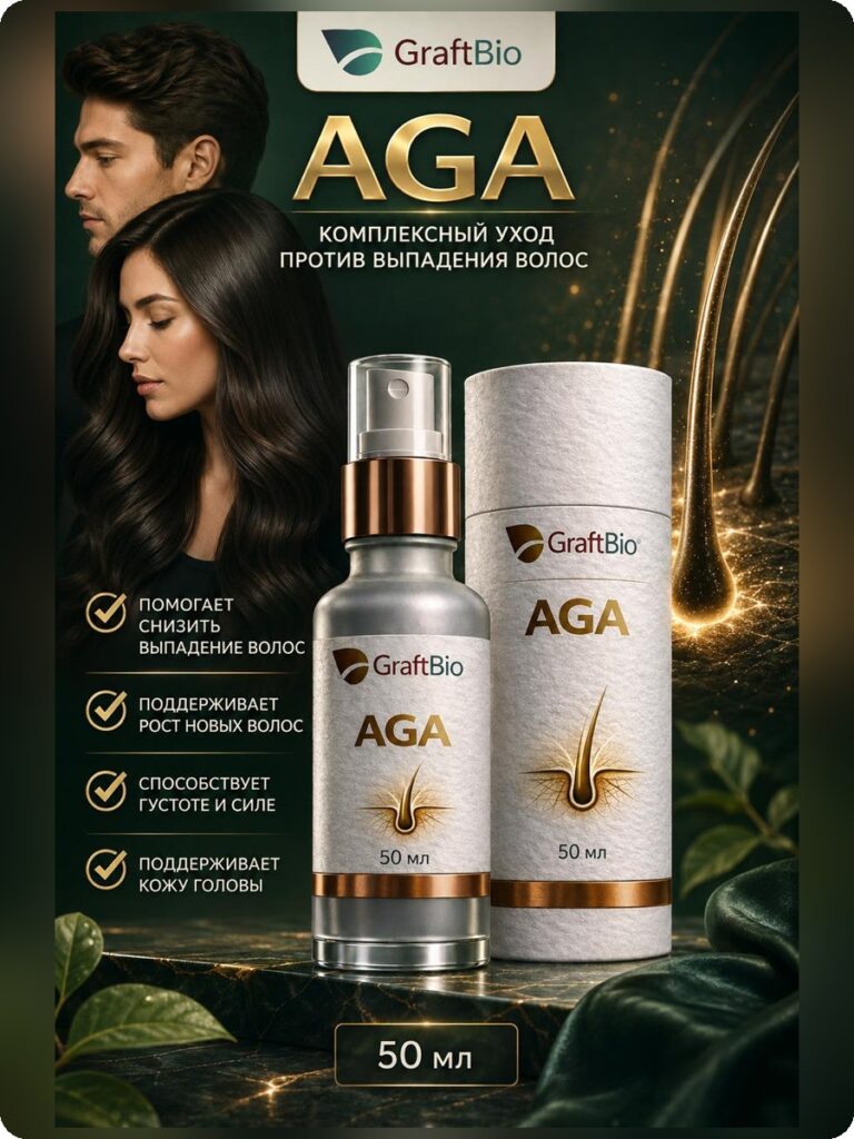 AGA Anti Hair Loss Complex пептидный комплекс аминокислот, 50 мл - карточка каталога