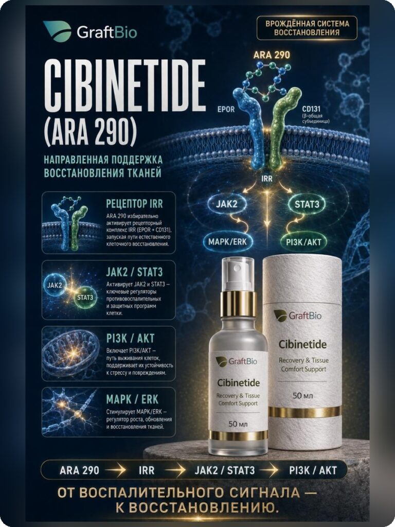 Cibinetide пептидный комплекс аминокислот, 50 мл - карточка каталога