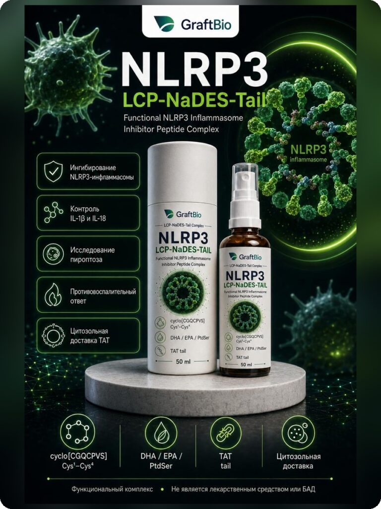 NLRP3- липоциклопептидный комплекс для изучения сборки NLRP3-инфламмасомы, созревания IL-1β/IL-18 ипироптоза, 50 мл - карточка каталога